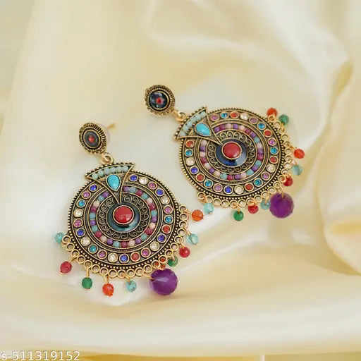 Lirja Stylish Fancy Light Weight Jhumka Earrings